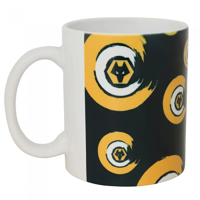 Wolverhampton Wanderers Store | Shop Official Swirl Mug Wolves Gear